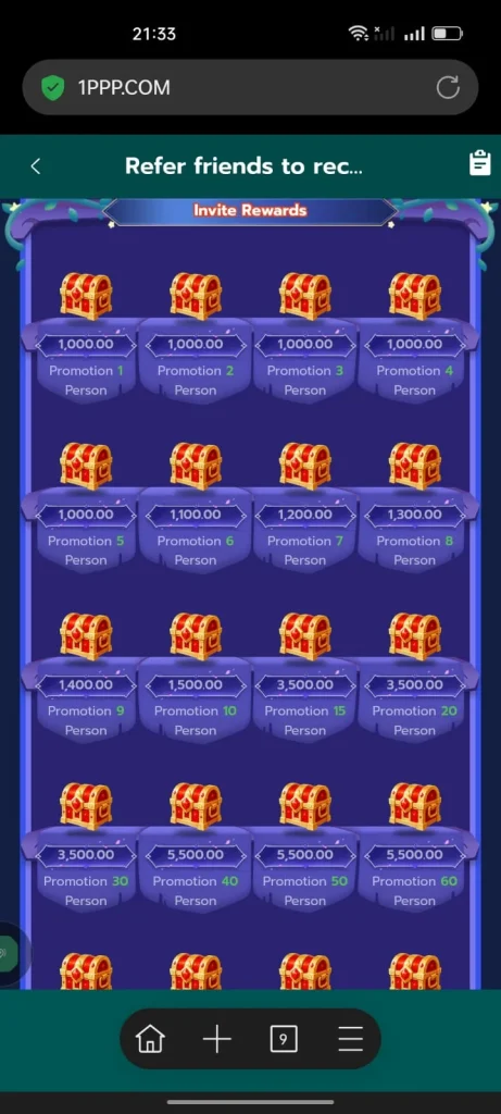 1PPP Game Inviation Box