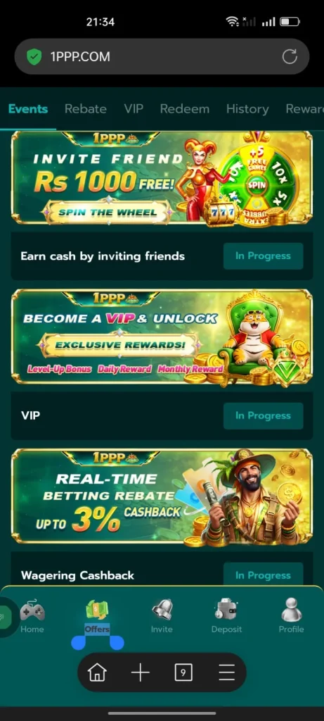 1PPP Game win